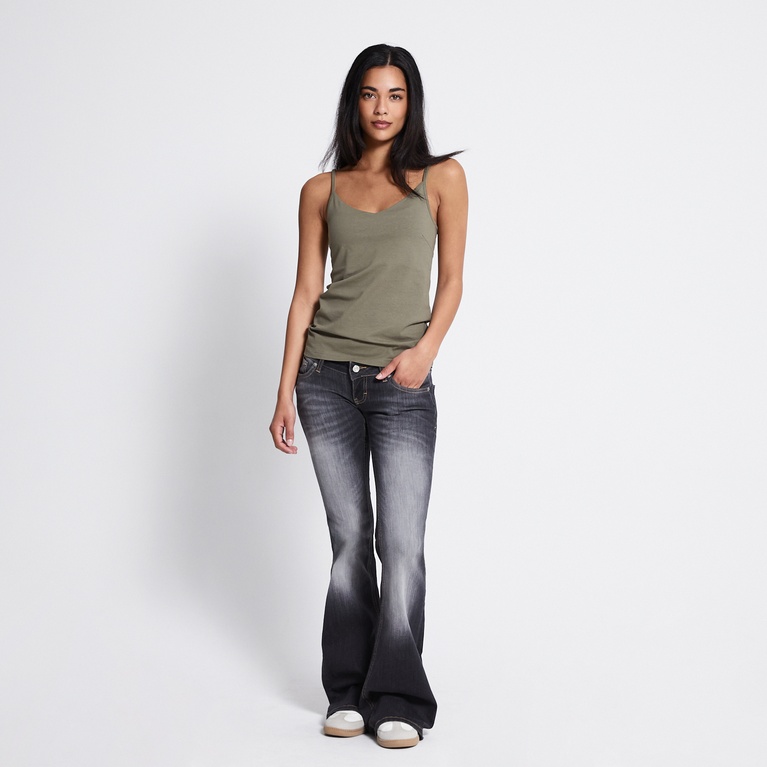Basic singlet "Hedda" Army Green